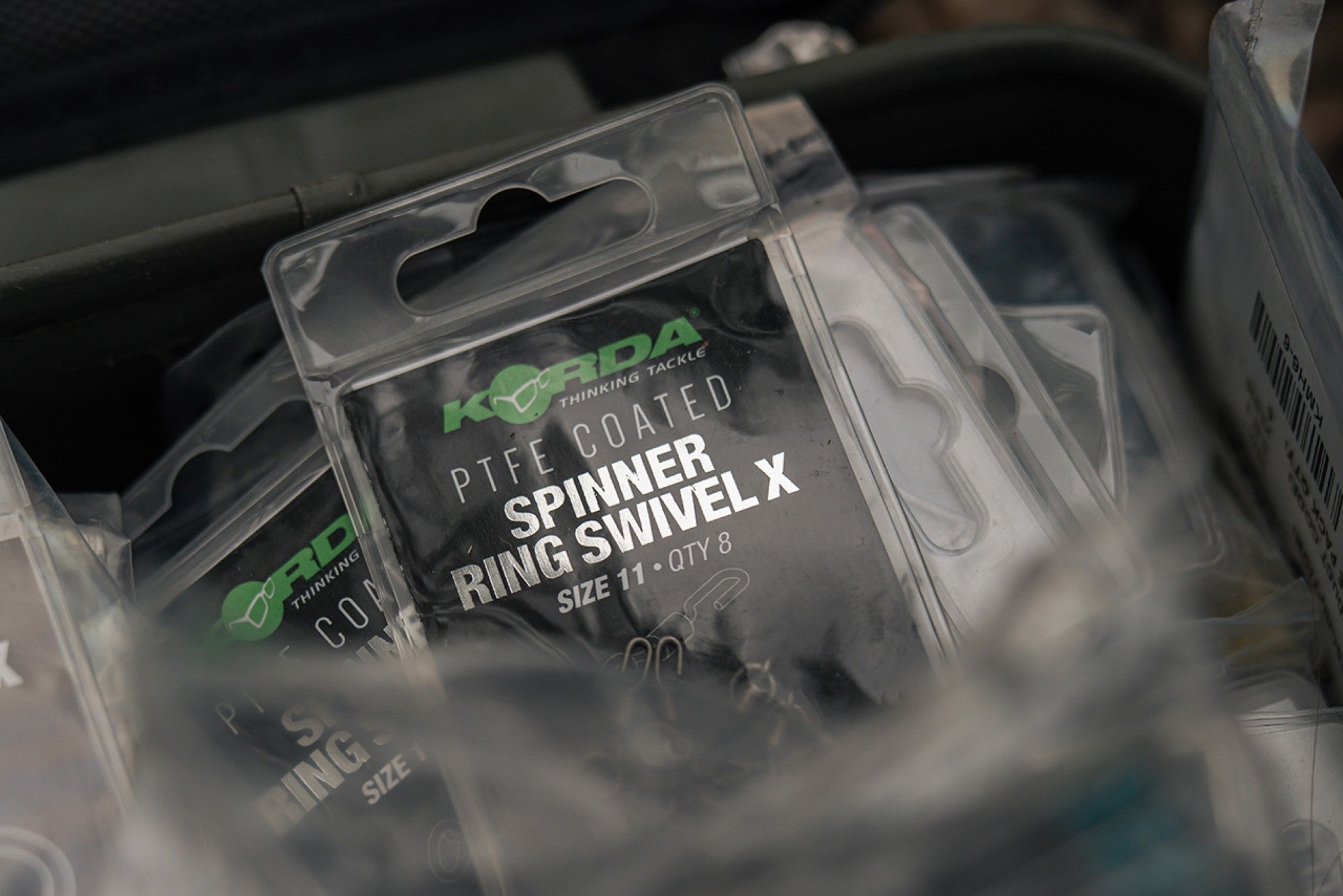 Korda - PTFE Spinner Ring Swivel X | Size 11