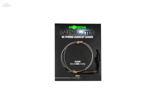 Korda - Dark Matter Leader QC Hybrid Clip 30lb KORDA