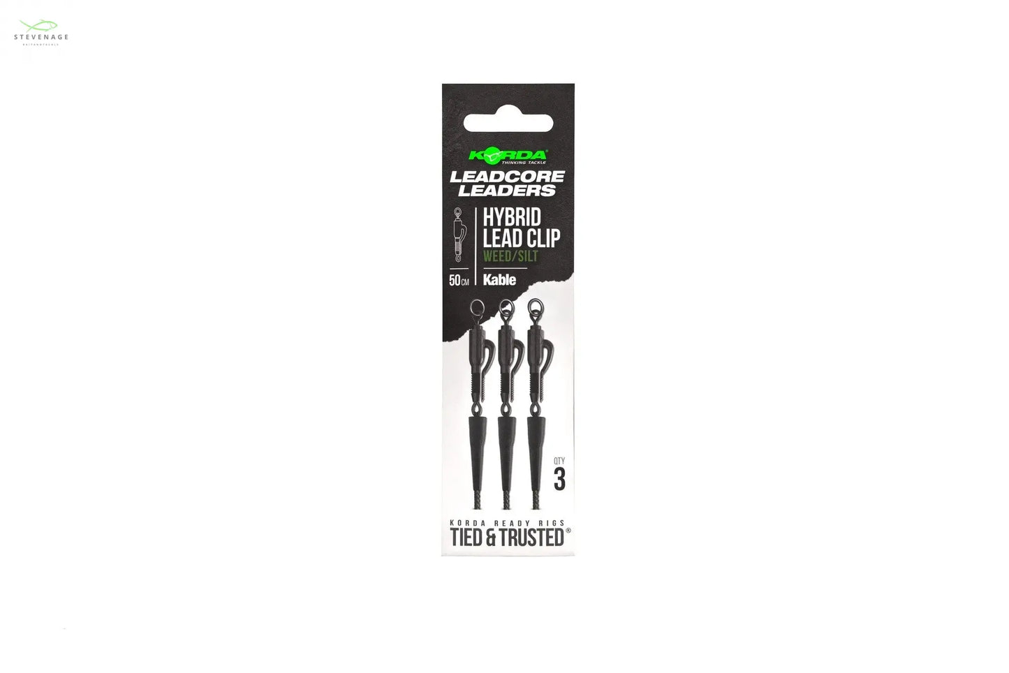 Korda - Kable  Leader Hybrid  Clip Weed 50cm KORDA