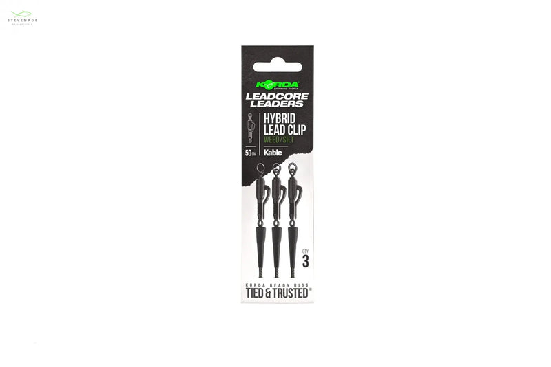 Load image into Gallery viewer, Korda - Kable  Leader Hybrid  Clip Weed 50cm KORDA
