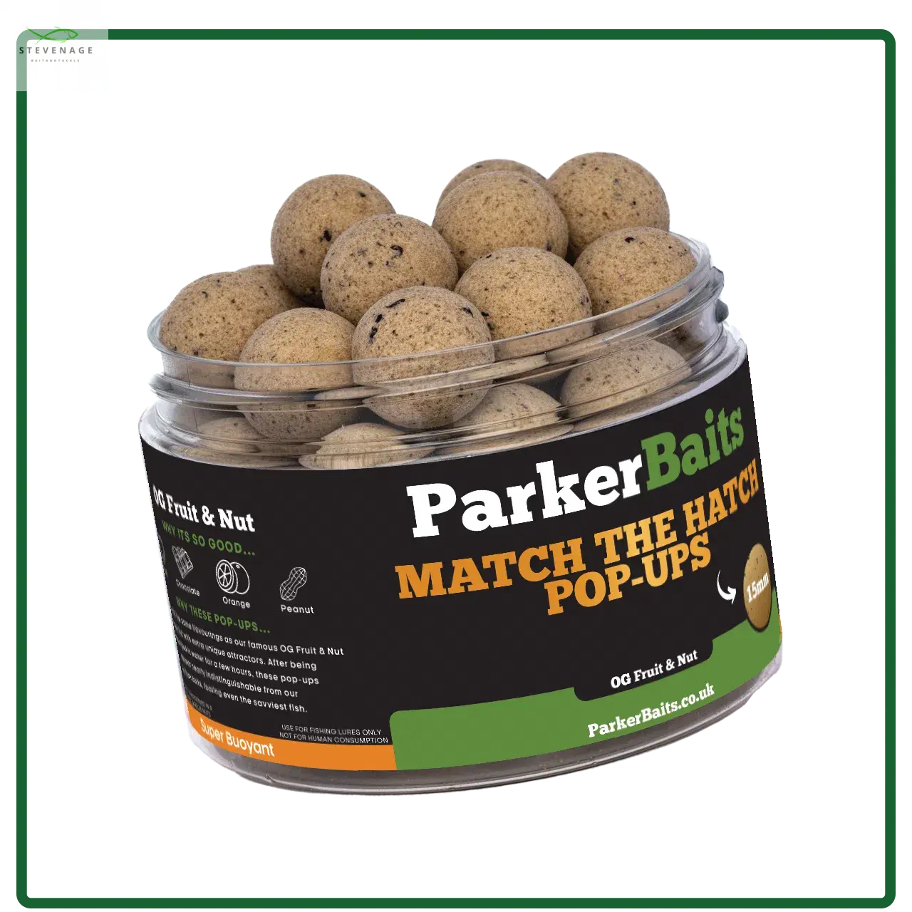 MATCH THE HATCH POP-UPS – OG FRUIT & NUT Parker Baits