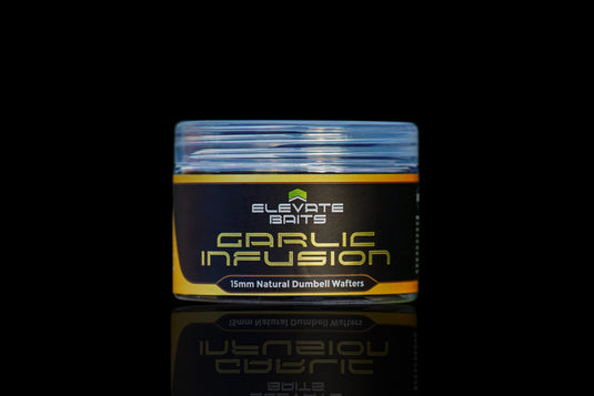 Elevate Baits Garlic Infusion 15mm Dumbell Wafters