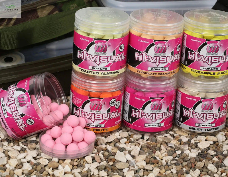 Load image into Gallery viewer, Mainline Baits - Hi Viz Pop Up 15mm MAINLINE
