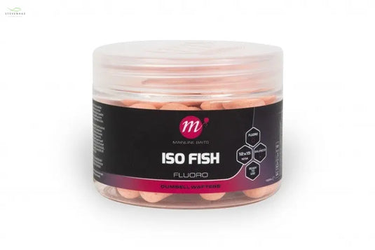 Mainline Carp - ISO Fish Fluoro Dumbell Wafters 12 x 15 MAINLINE