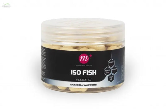 Mainline Carp - ISO Fish Fluoro Dumbell Wafters 12 x 15 MAINLINE