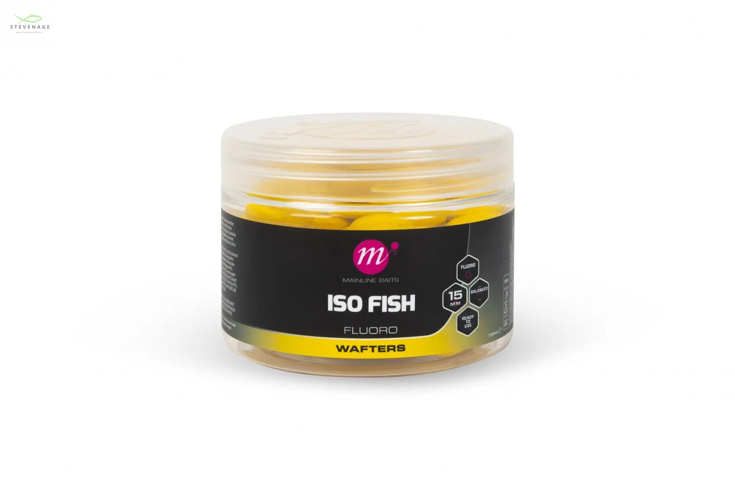 Mainline Carp - ISO Fish Fluoro Wafters - 15mm MAINLINE