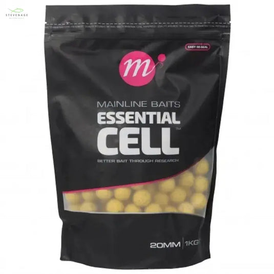 Mainline Essential Cell Shelf Life Fishing Boilies 1KG MAINLINE