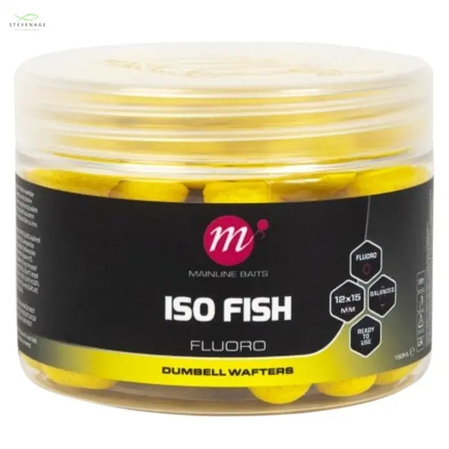 Load image into Gallery viewer, Mainline - ISO Fish Dumbell Wafters - 12 x 15mm MAINLINE
