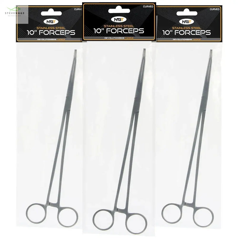 Load image into Gallery viewer, NGT 10&quot; Forceps - Stainless Steel Curved NGT
