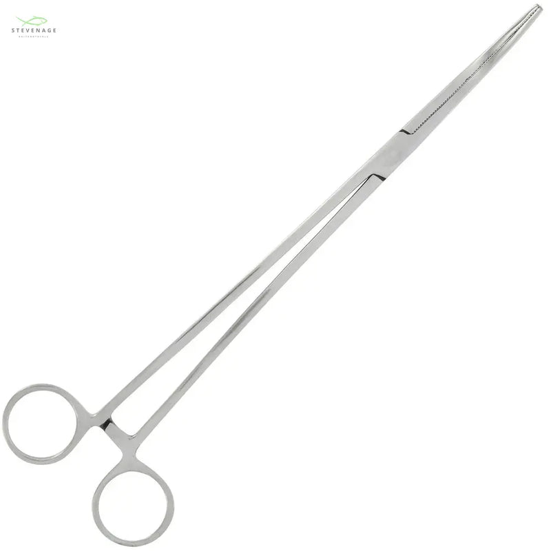 Load image into Gallery viewer, NGT 10&quot; Forceps - Stainless Steel Curved NGT
