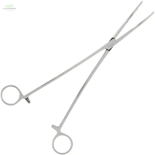 NGT 10" Forceps - Stainless Steel Curved NGT