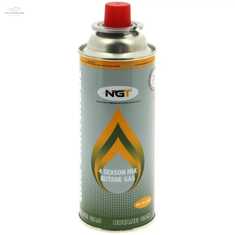 NGT 227g (4 Pack) Butane Gas Canisters NGT