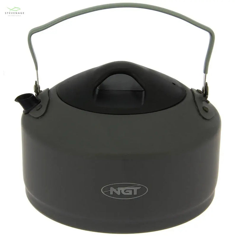 Load image into Gallery viewer, NGT Aluminium Outdoor Kettle - 1.1 litre Gun Metal NGT
