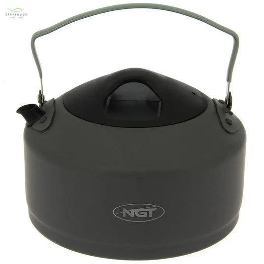 NGT Aluminium Outdoor Kettle - 1.1 litre Gun Metal NGT