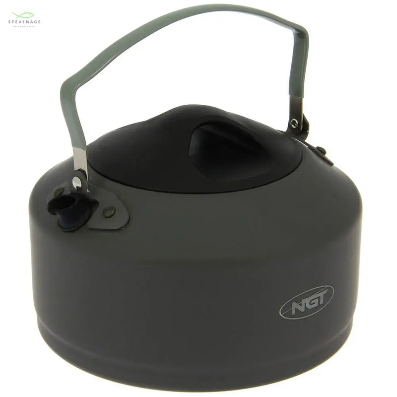 Load image into Gallery viewer, NGT Aluminium Outdoor Kettle - 1.1 litre Gun Metal NGT
