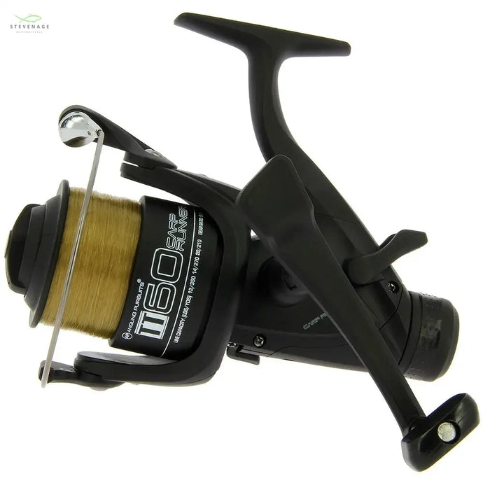 NGT Angling Pursuits TT 60 - 4BB Carp Runner Reel with 10lb Line and Spare Spool NGT