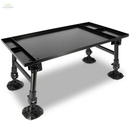 NGT Dynamic Bivvy Table - 5 Section Aluminium with Adjustable Legs NGT