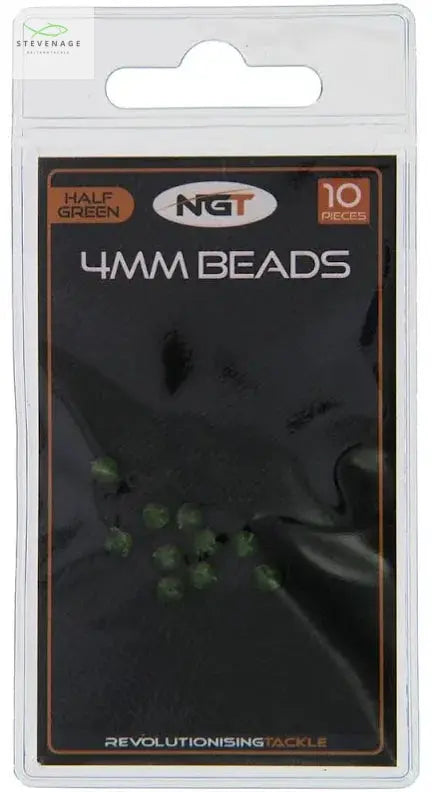 NGT Half Green Beads 4mm NGT