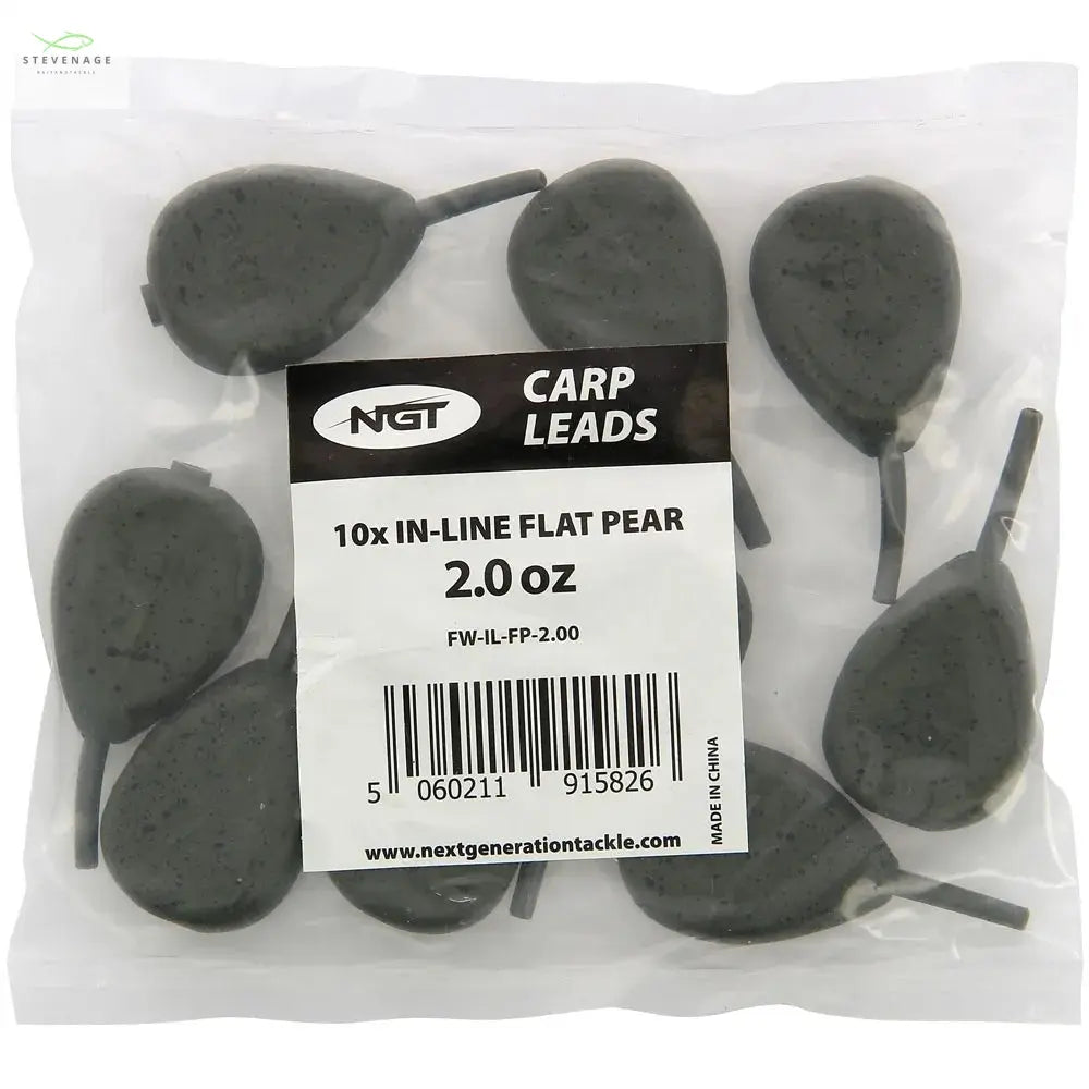 NGT Leads - 2oz In-line Flat Pear NGT