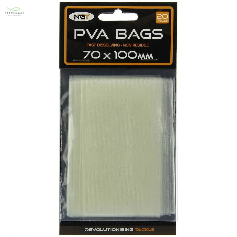 Load image into Gallery viewer, NGT PVA bags - 70x100mm Bags 20 per Pack NGT

