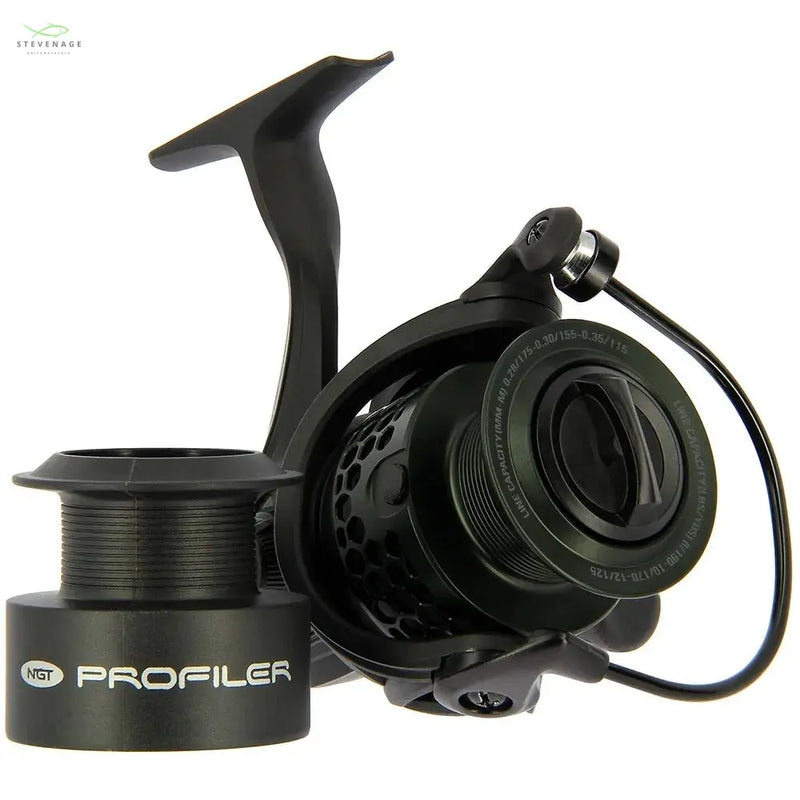 Load image into Gallery viewer, NGT Profiler 40 -5+1BB Lightweight Front Drag Reel with Spare Spool NGT
