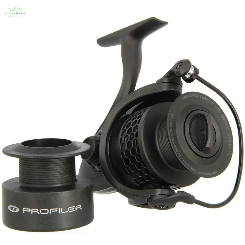 Load image into Gallery viewer, NGT Profiler 60 -5+1BB Lightweight Front Drag Reel with Spare Spool NGT
