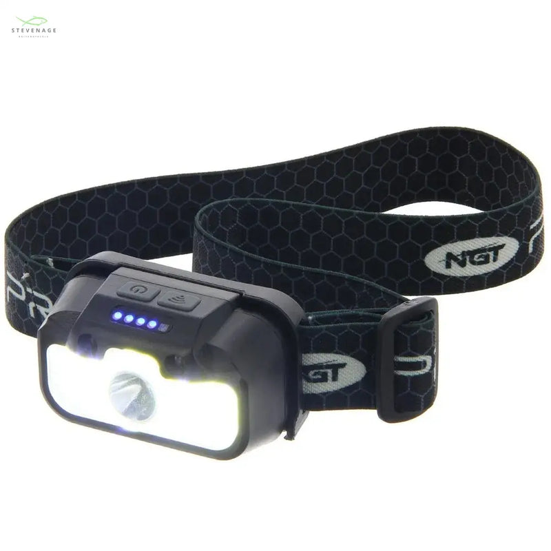 Load image into Gallery viewer, NGT Profiler Headlight - 330 Lumens USB Rechargable Motion Sensor Headlight with Case NGT
