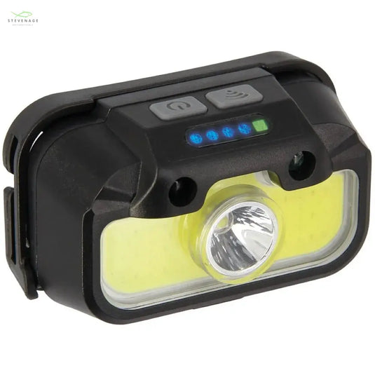 NGT Profiler Headlight - 330 Lumens USB Rechargable Motion Sensor Headlight with Case NGT