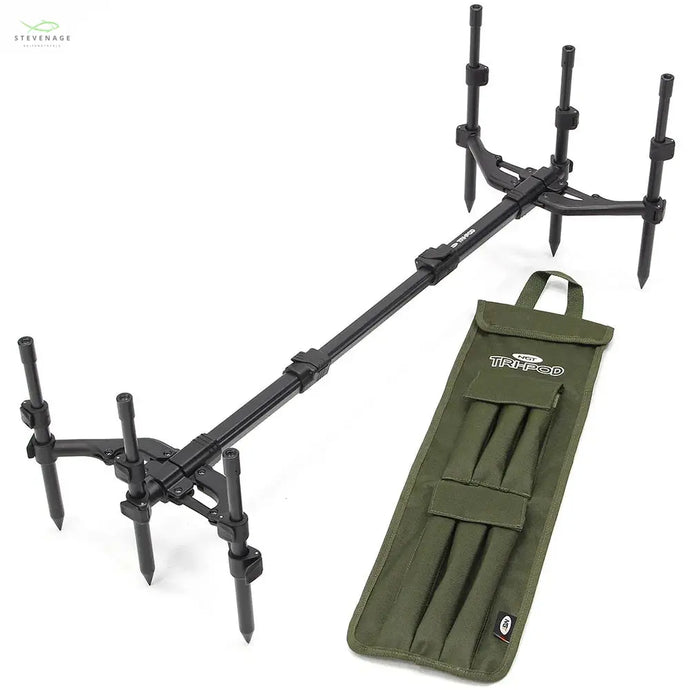 NGT TRI-POD - 3 Rod Pod with Case Stevenage Bait and Tackle Ltd