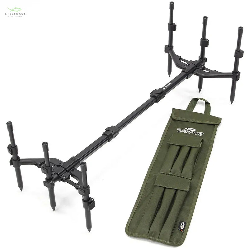 Load image into Gallery viewer, NGT TRI-POD - 3 Rod Pod with Case Stevenage Bait and Tackle Ltd
