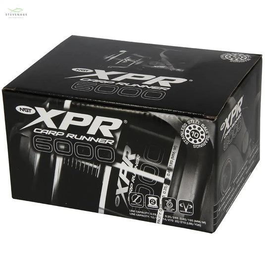 NGT XPR 6000 - 10BB Carp Runner Reel with Spare Spool NGT