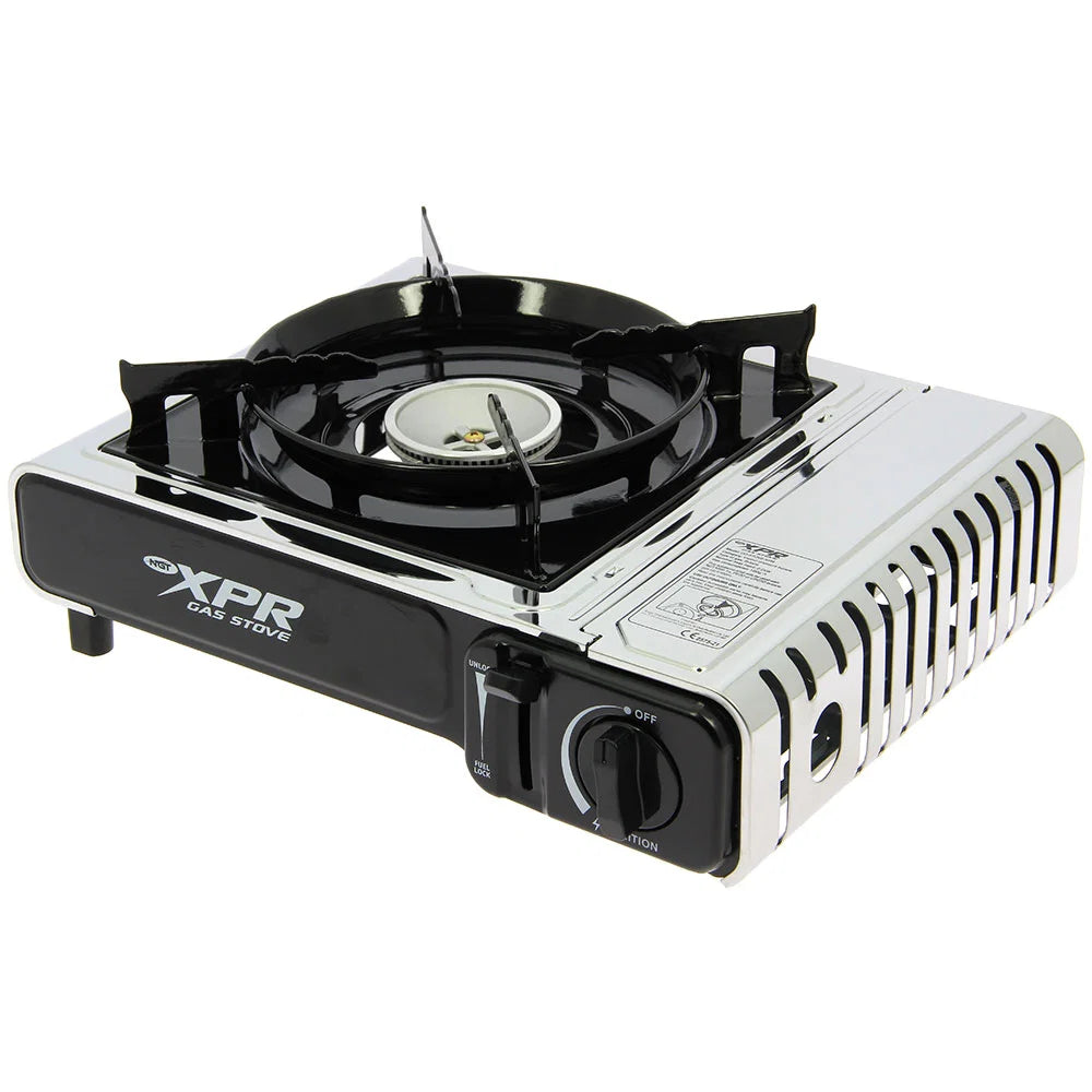 NGT XPR Stove – Stainless Steel Camping & Fishing Stove with Case