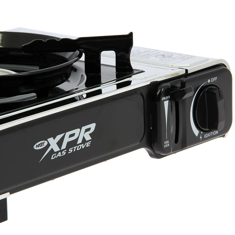 NGT XPR Stove – Stainless Steel Camping & Fishing Stove with Case