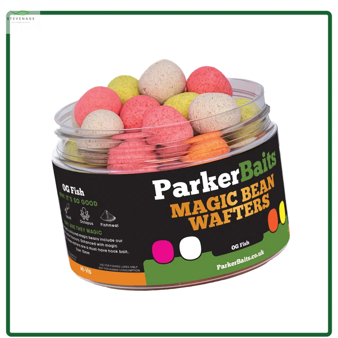 Parker Baits -MAGIC BEAN WAFTERS – OG FISH – 15MM Parker Baits