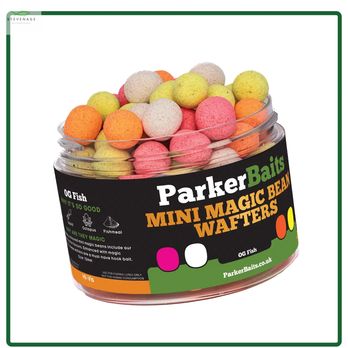 Parker Baits -MINI MAGIC BEAN WAFTERS – OG FISH – 12MM Parker Baits