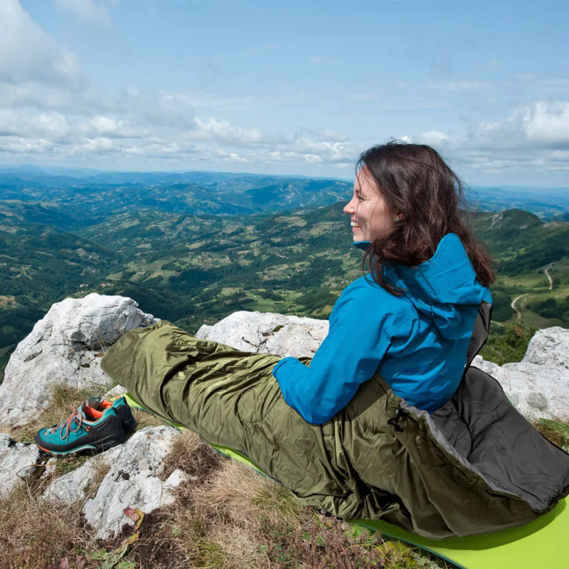 Load image into Gallery viewer, Night Cat Lightweight Backpacking Sleeping Bag for Adults - 3 Seasons
