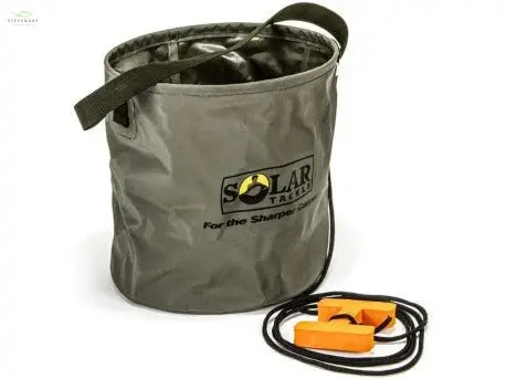 SOLAR TACKLE COLLAPSABLE WATER BUCKET 10L (includes rope and clip) SOLAR TACKLE