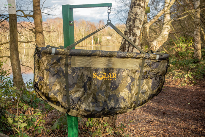 SOLAR TACKLE UNDERCOVER CAMO WEIGH/RETAINER SLING - LARGE SOLAR TACKLE