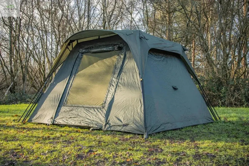 Load image into Gallery viewer, SP QUICK-UP SHELTER GREEN MKII WITH HEAVY-DUTY GROUNDSHEET SOLAR TACKLE
