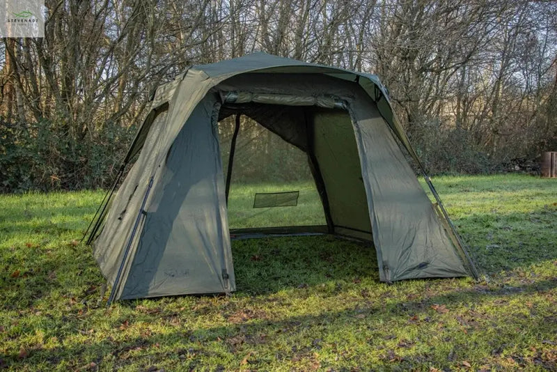 Load image into Gallery viewer, SP QUICK-UP SHELTER GREEN MKII WITH HEAVY-DUTY GROUNDSHEET SOLAR TACKLE
