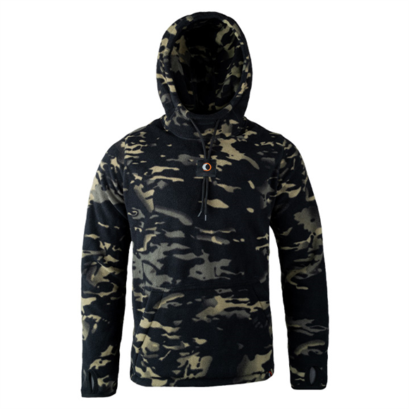 SPEERO Fleece Hoodie Gen 2 Black Cam
