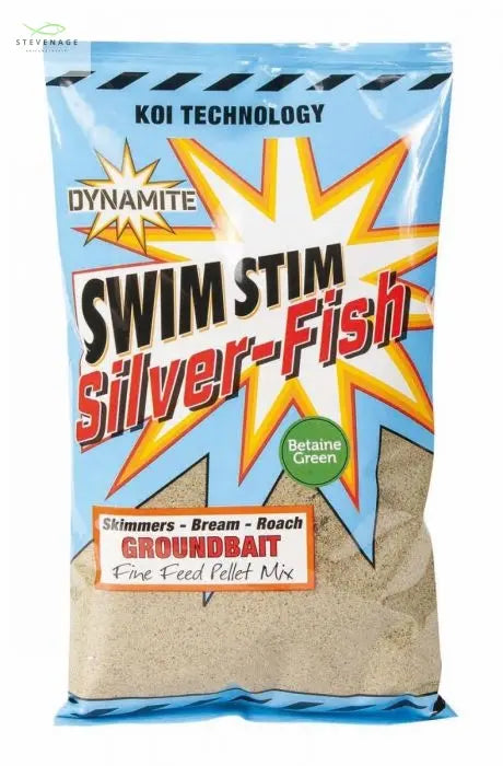 SWIM STIM COMMERCIAL - SILVERFISH GROUNDBAIT GREEN DYNAMITE BAITS