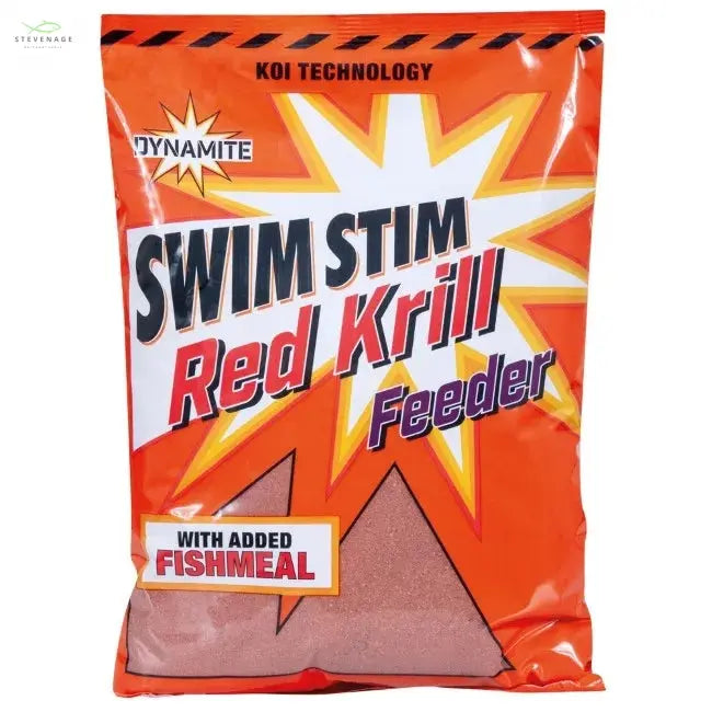 Load image into Gallery viewer, SWIM STIM FEEDER MIX RED KRILL 1.8KG DYNAMITE BAITS
