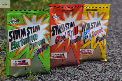 SWIM STIM FEEDER MIX RED KRILL 1.8KG DYNAMITE BAITS