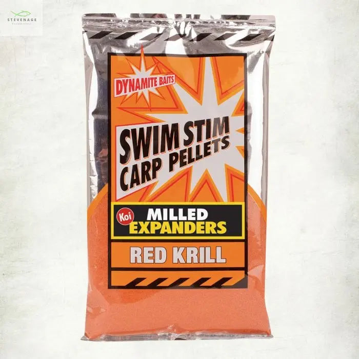 Load image into Gallery viewer, SWIM STIM - MILLED EXPANDERS RED KRILL DYNAMITE BAITS
