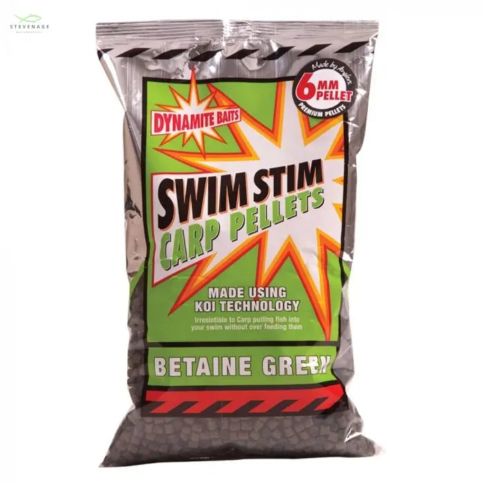 Load image into Gallery viewer, SWIMSTIM - BETAINE GREEN PELLETS DYNAMITE BAITS
