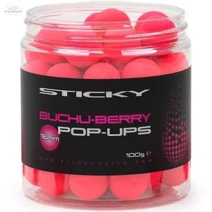 Load image into Gallery viewer, Sticky Baits - Buchu-Berry Pop Ups 16mm STICKY BAITS
