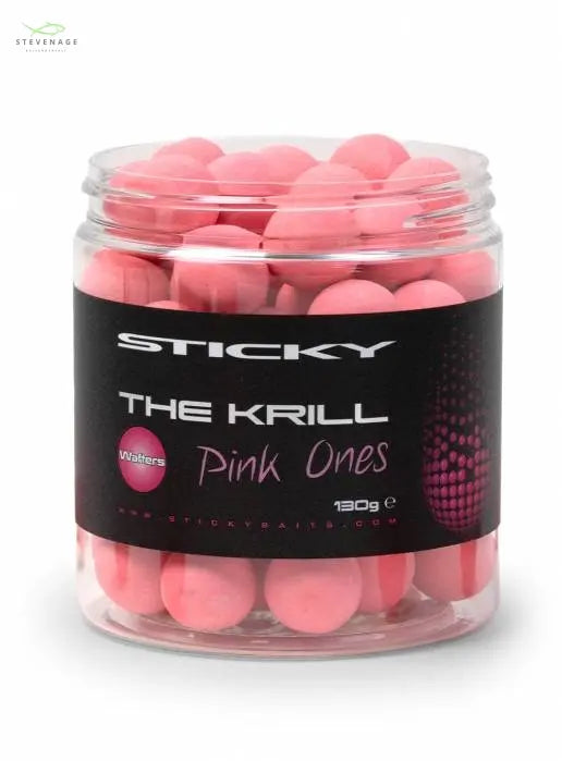 Sticky Baits -THE KRILL PINK ONES WAFTERS STICKY BAITS