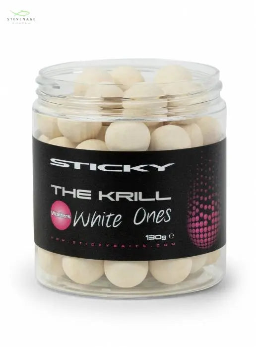 Sticky Baits -THE KRILL WHITE ONES WAFTERS STICKY BAITS