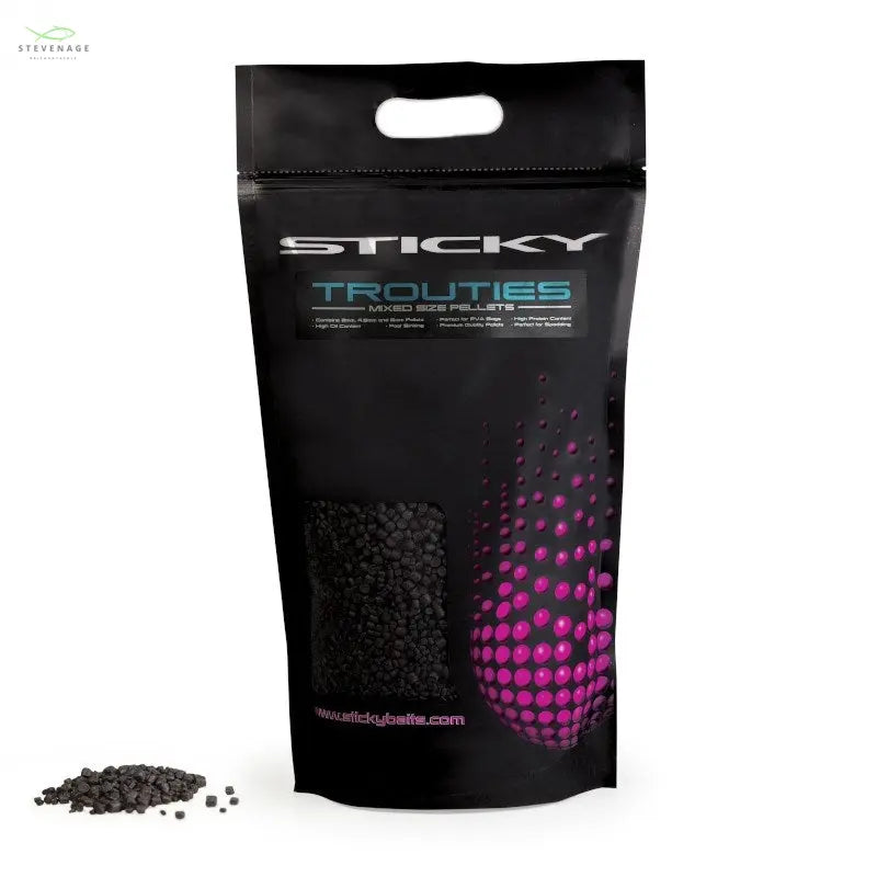 Load image into Gallery viewer, Sticky Baits Trouties Mixed Sized Pellets 2.5kg STICKY BAITS
